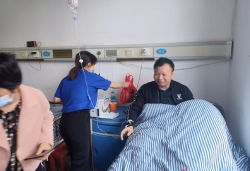 探望員工送真情，殷切關(guān)懷暖人心——昂仕科技慰問受傷員工！